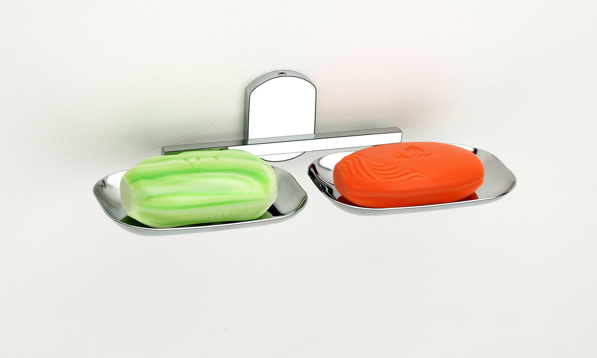 STAINLESS STEES 5009 DOUBLE SOAP DISH