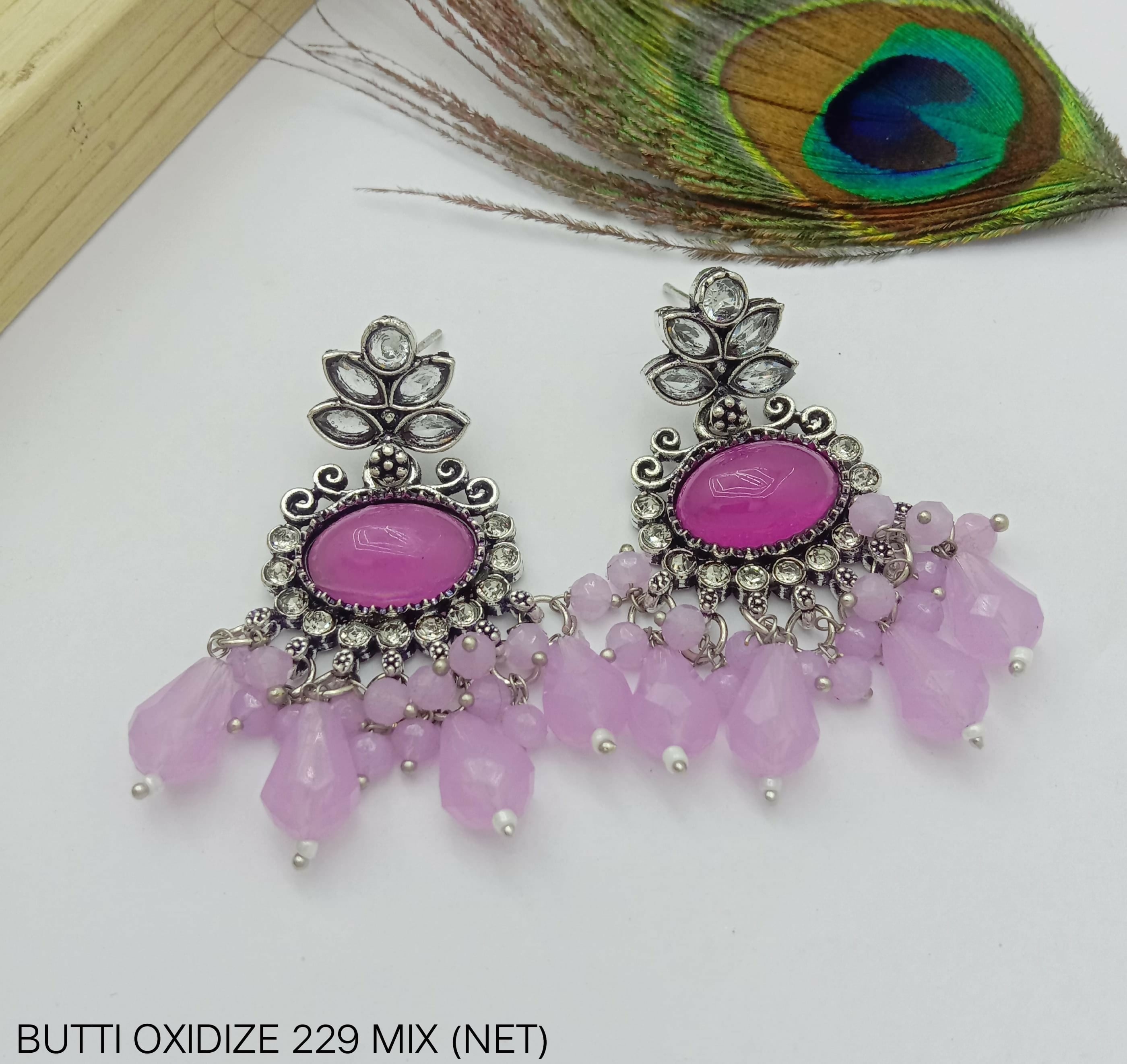 GERMAN SILVER EARINGS FOR WOMAN AND GIRLS