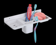 PTMT NP 105 DOUBLE SOAP DISH WITH TUMBLER HOLDER