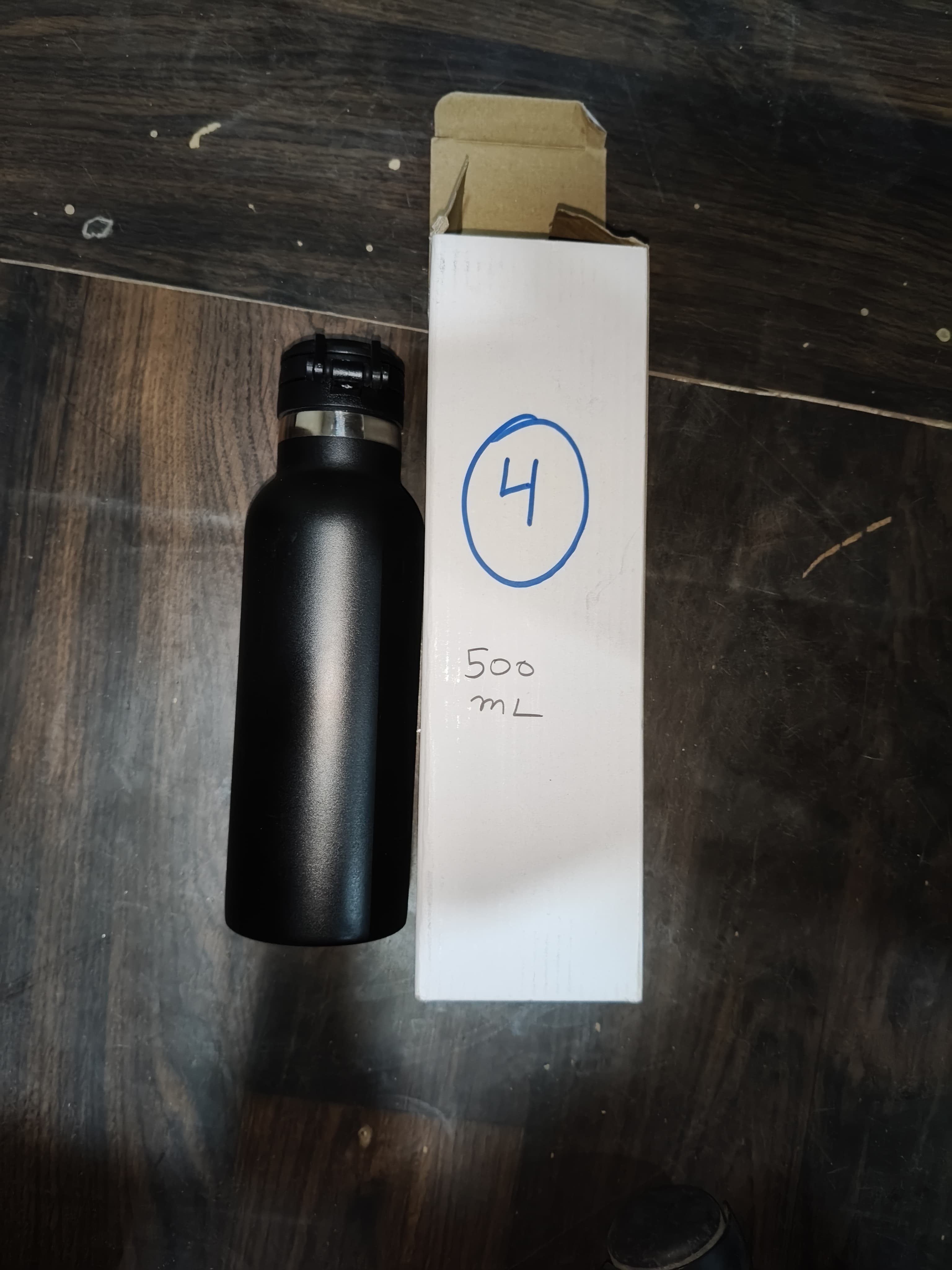 KikiKart Go-Anywhere 500ml Insulated Stainless Steel Water Bottle for Kids & Adults