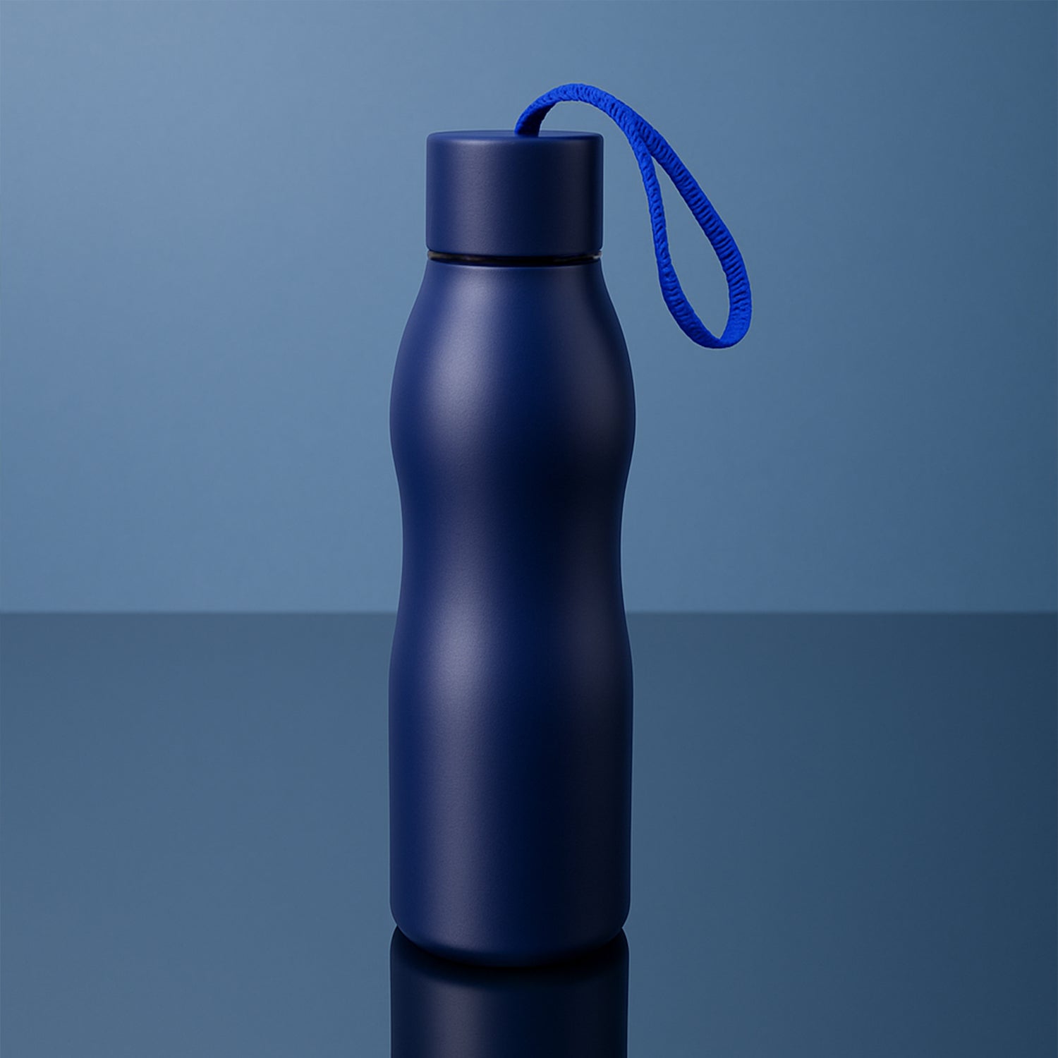 KikiKart Premium Hot & Cold Stainless Steel Vacuum Insulated Flask – 500ml Portable Bottle with Leak-Proof Cap & Carry Strap