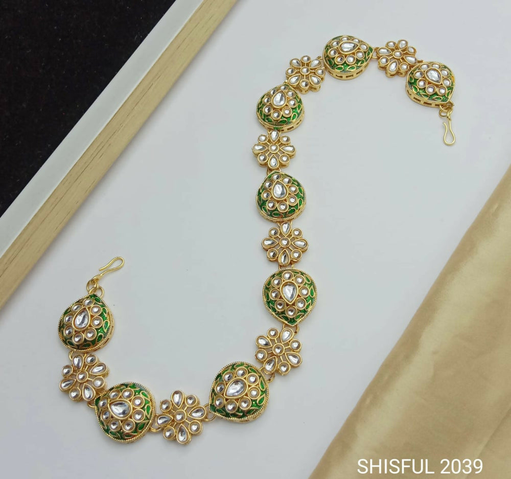 SHISHFUL (KUNDAN) MATHA PATTI FOR WOMAN AND GIRL