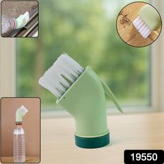 SmartFlow 2-in-1 Water Dispensing Cleaning Brush with Scraper