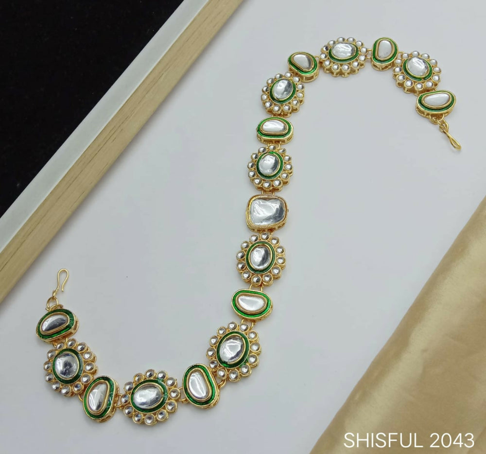 SHISHFUL(KUNDAN) MATHA PATTI FOR WOMAN AND GIRL