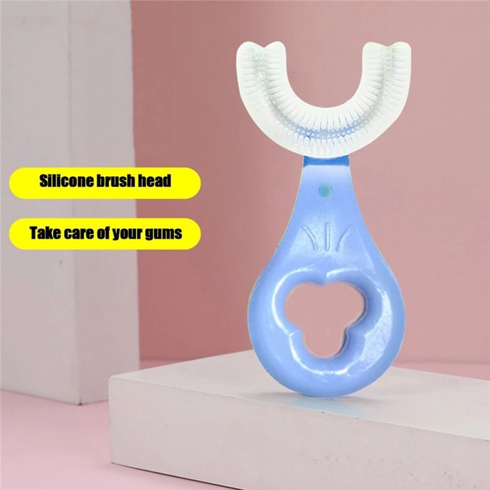 U Shape Kids Toothbrush for kids with effective care and performance.