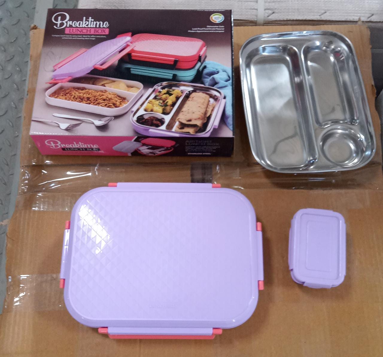 Customize Kids’ School Lunch Box with Steel Plate