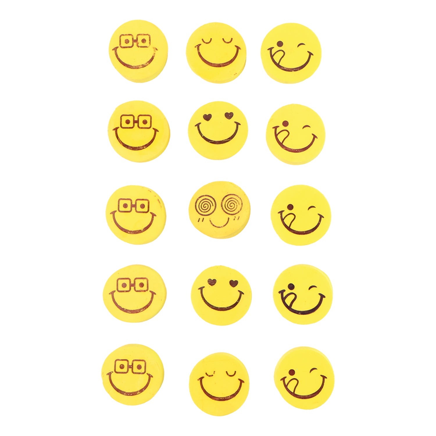 Cartoon Design Eraser (15 Pc / Mix Design)