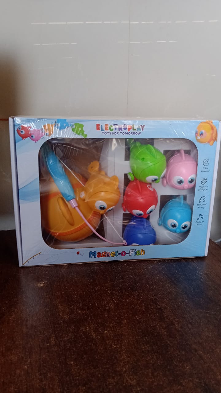 Electroplay 7-in-1 Magnetic Fishing Toy Set for Kids