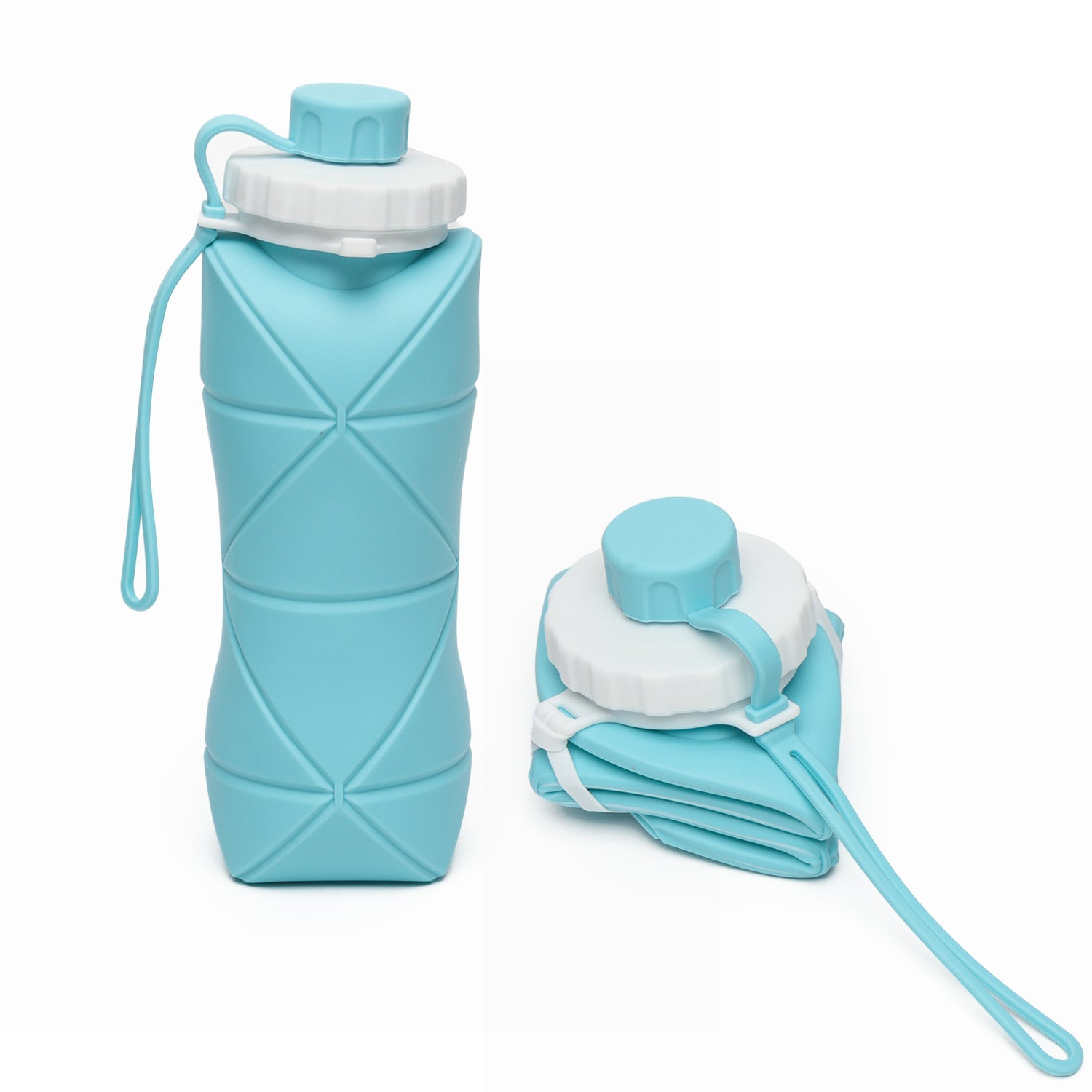 The KikiKart 600ml Collapsible Silicone Water Bottle – Your Ultimate Travel & Gym Hydration Companion