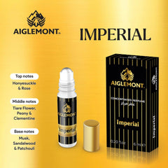 Aiglemont's Imperial, 6ml Roll-on, Alcohol free, Long Lasting Attar