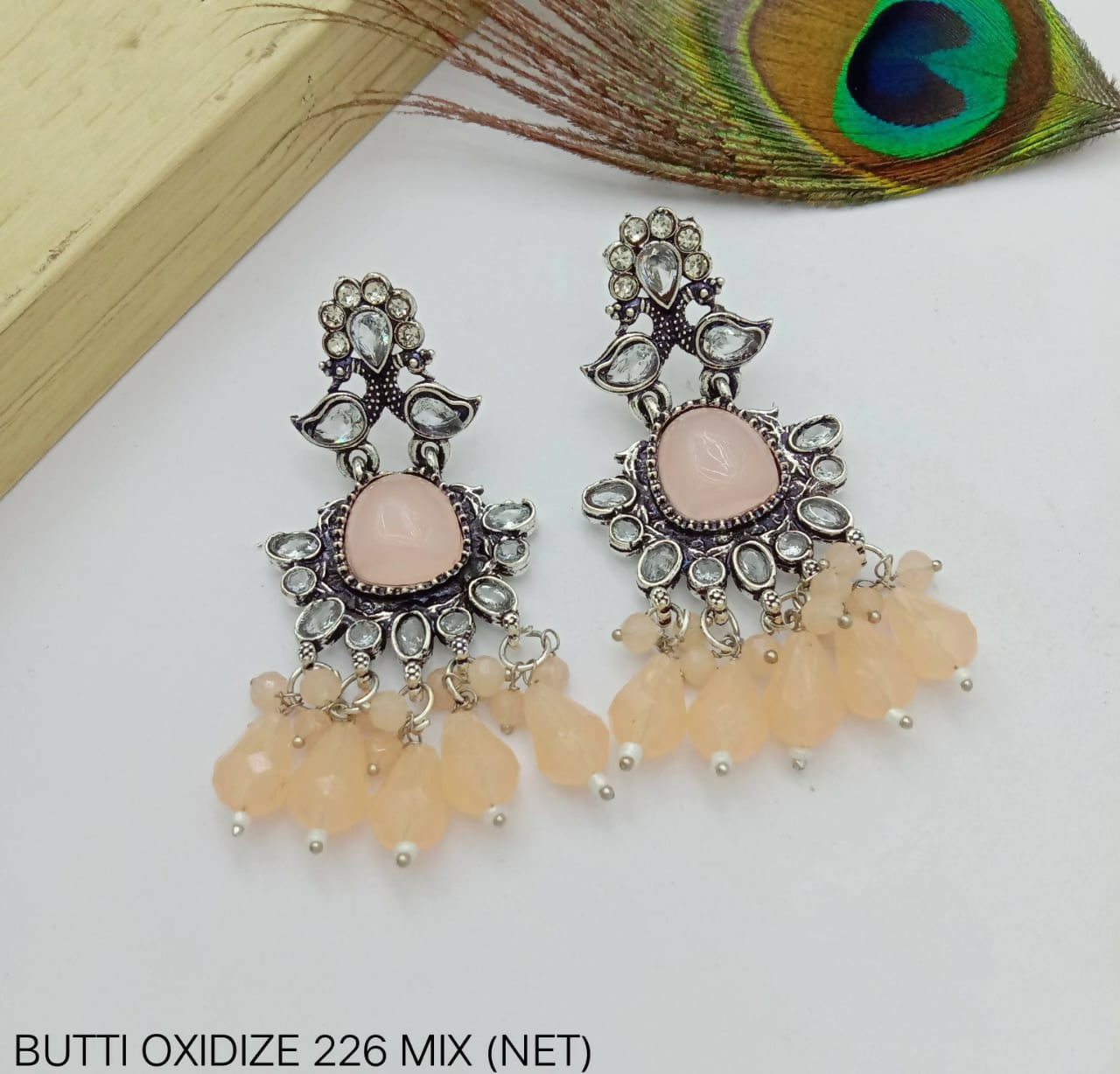 GERMAN SILVER EARINGS FOR WOMAN AND GIRLS