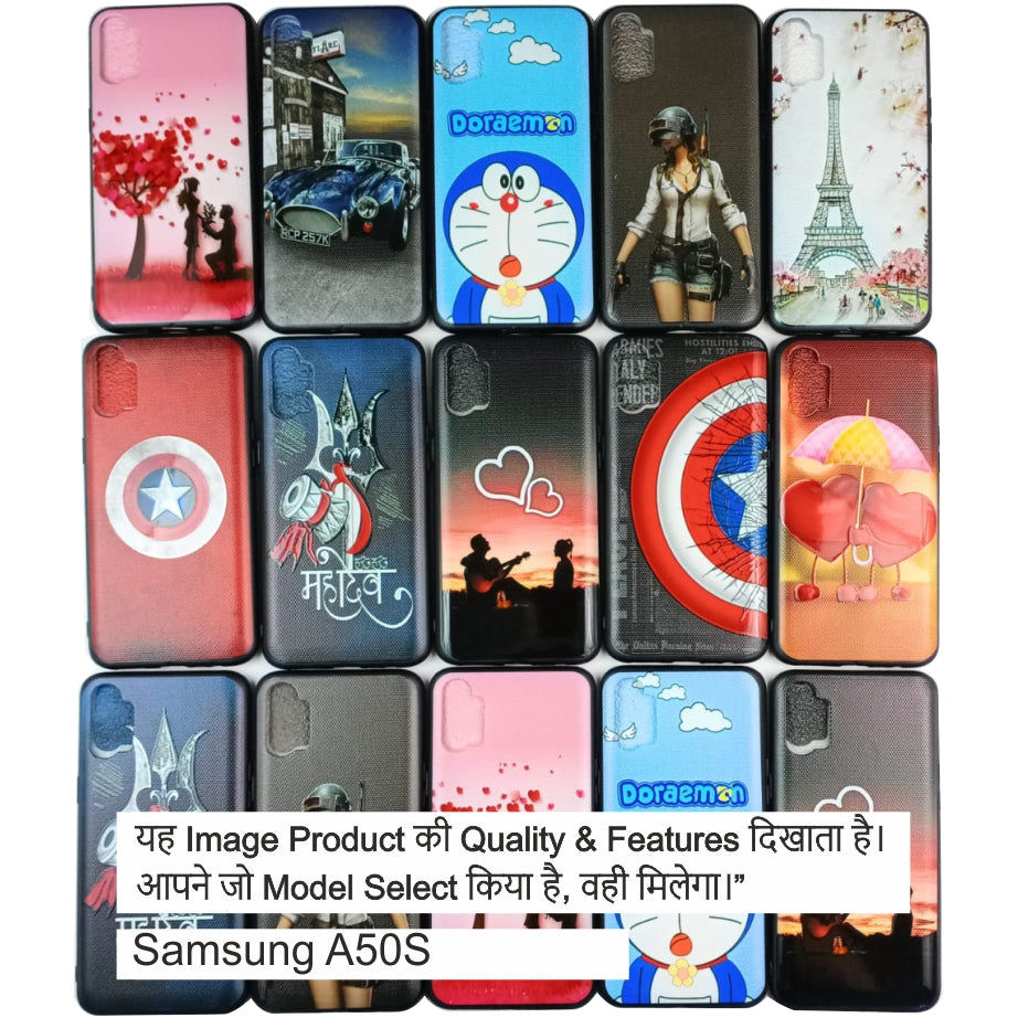 3D UV Printed Hard Cover Case For Samsung A50S