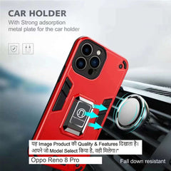 Armor Magnetic Case Case For Oppo Reno 8 Pro