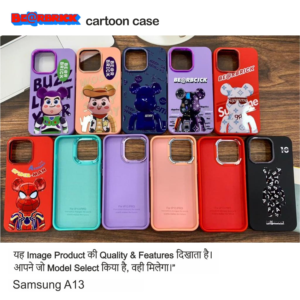 Bear Brick Cartoon Case Case For Samsung A13